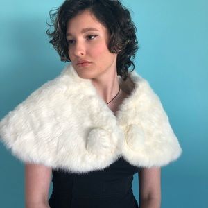 Vintage Fur Caplet